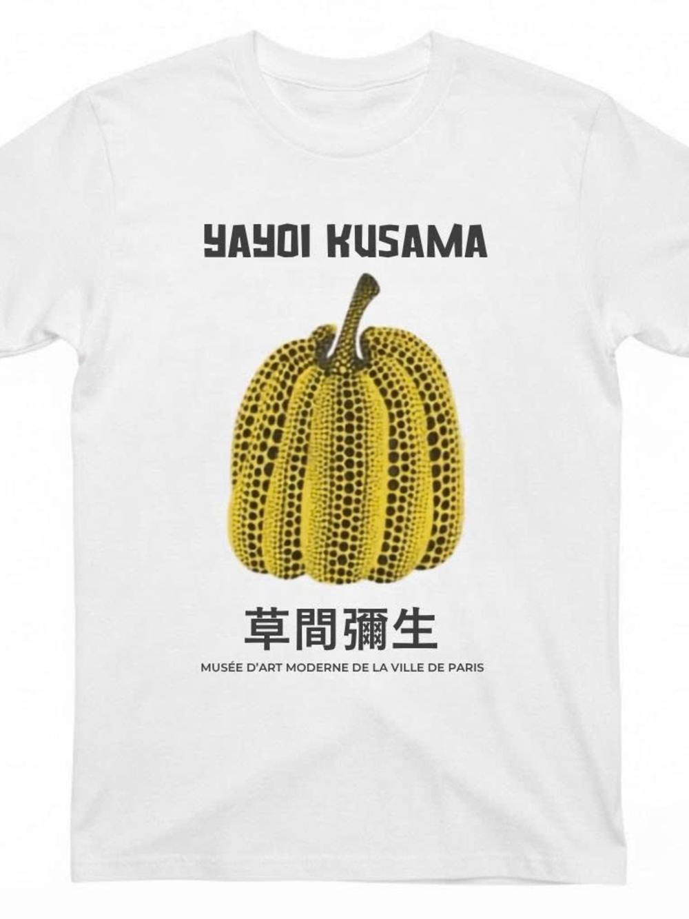 Yayoi Kusama Inspired Japanese Art Style Tee - Gildan Shirt